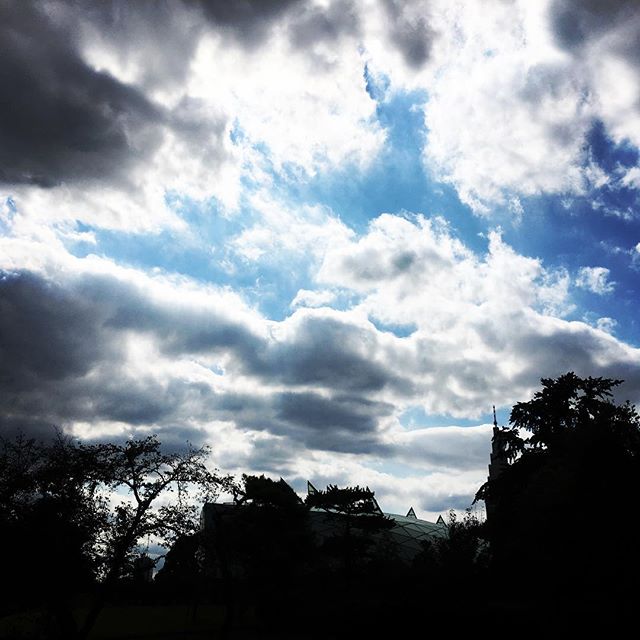 【ぐもにん2155】私を私と決めて私にするのは私自身。今日も「笑顔の選択」と。#goodmorning #beautifulsky #bluesky #sky #clouds