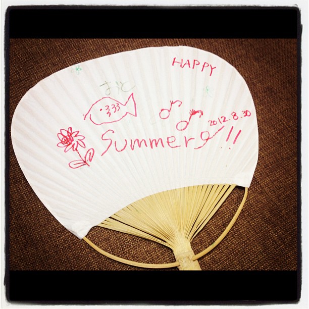 Dialog in the Darkにて。真っ暗闇の中にしては結構書けてる。